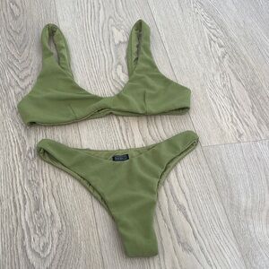 Green Haight bikini set